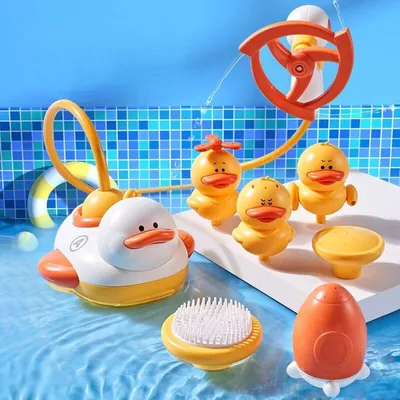Развлекательные игрушки для ванной - фото