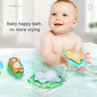 Игрушки для ванной, которые делают купание веселым - фото