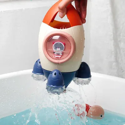 Игрушки для ванной, которые учат гигиене - фото