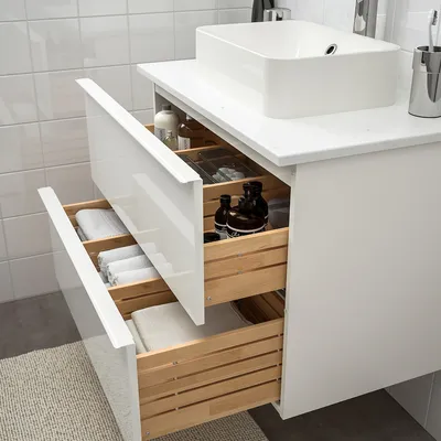Идеи для дизайна ванной комнаты с использованием Икеа раковин