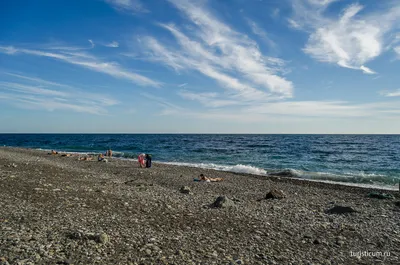 Фотографии Имеретинского пляжа: морское настроение в кадрах