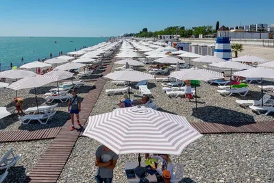 Новые изображения Имеретинского пляжа в хорошем качестве