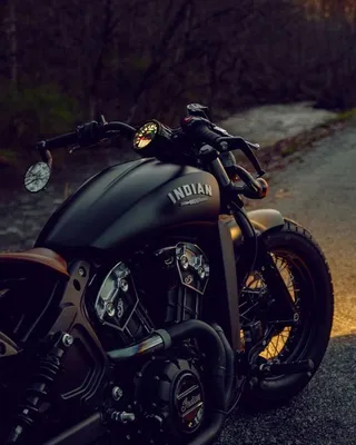 Indian Scout Bobber: фото, демонстрирующее его удобство 