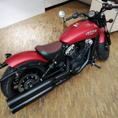 Indian Scout Bobber - скачать фотографию в формате webp 