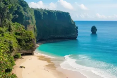 Фото пляжей Индонезии с высоким качеством изображения
