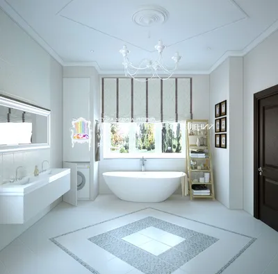 Новое изображение ванной комнаты в хорошем качестве