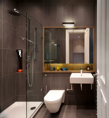 Уют и функциональность: фотоинтерьер для маленькой ванной комнаты
