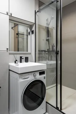 Фото интерьера стандартной ванной комнаты в формате JPG в HD качестве для бесплатного скачивания