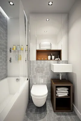 Фото интерьера ванной комнаты 3 кв м - скачать в Full HD