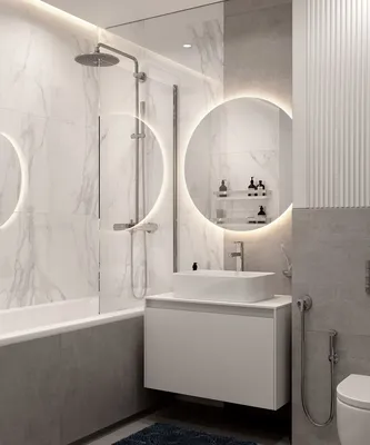 Фото интерьера ванной комнаты 3 кв м - изображения в HD качестве