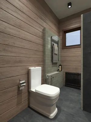 30) Фото ванной комнаты в деревянном доме: вдохновляющие идеи
