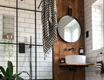 Фото ванной комнаты в деревянном доме в формате png