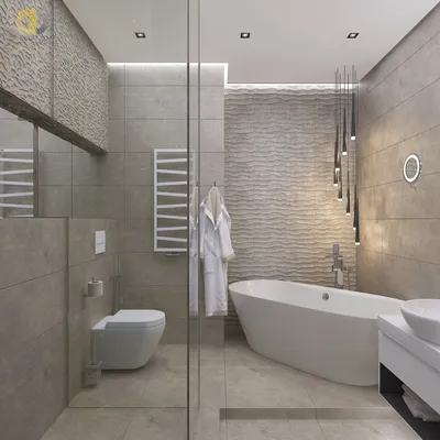 Современный стиль: фотографии ванной комнаты