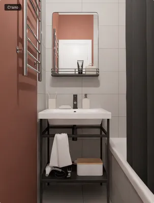 Фото ванной комнаты в обычной квартире на 2024 год
