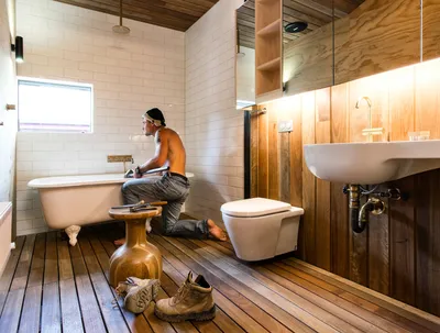 Фотографии ванной комнаты в современном стиле эконом класса