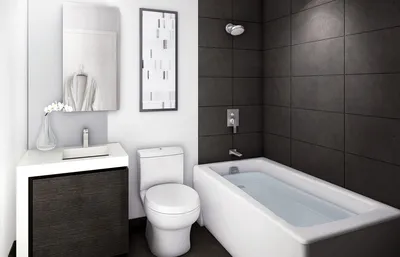 Фотография ванной комнаты в современном стиле эконом класса