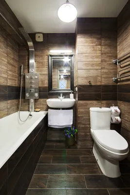 Современный дизайн ванной комнаты на фото