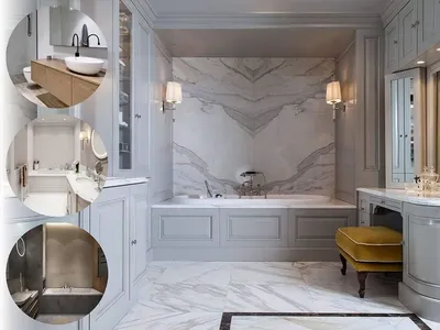 Минималистичный дизайн ванной комнаты с фото