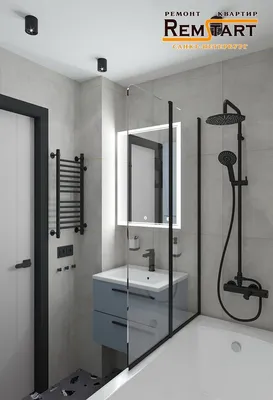 Ванная комната с эргономичным дизайном и удобной мебелью