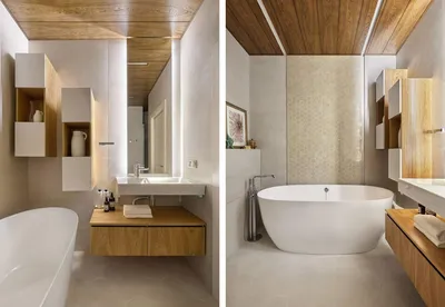 Изображение ванной комнаты в стиле арт