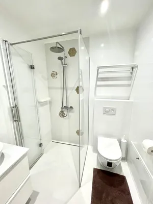 Интерьер ванной комнаты: выбор изображения в формате JPG
