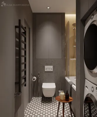 Интерьер ванной комнаты с использованием современных технологий и автоматизации