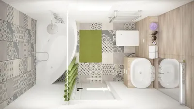 Фотографии интерьеров совмещенных ванных комнат: идеи дизайна