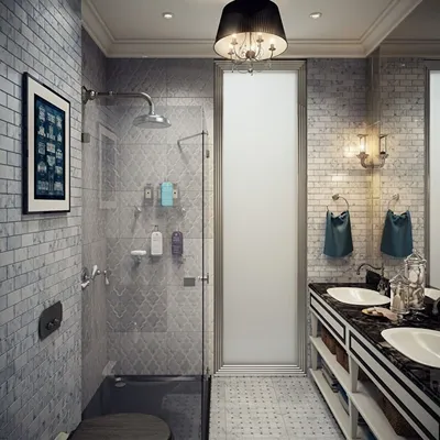 Фотографии совмещенных ванных комнат: креативные решения