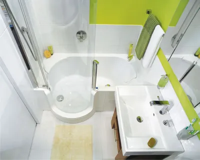 Фотографии интерьеров маленьких ванных комнат: идеи дизайна