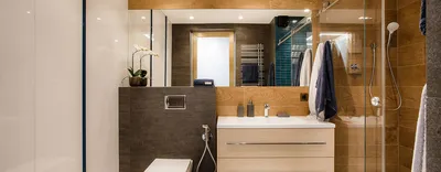 Фотографии интерьеров маленьких ванных комнат: идеи для преображения