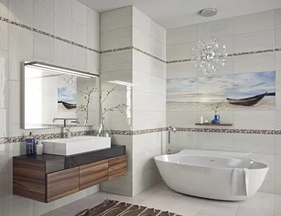 Интересные ванные комнаты: лучшие изображения для вдохновения