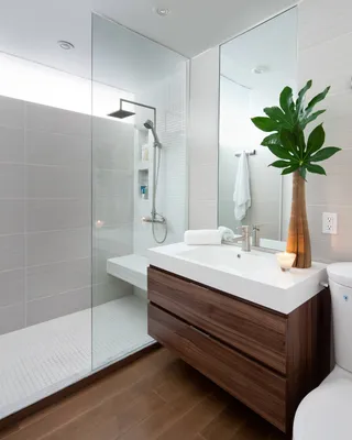 Фотогалерея: креативные и интересные ванные комнаты