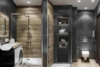 Фото ванных комнат с использованием природных материалов