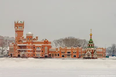 Фото заснеженной Йошкар олы: Выберите формат и размер