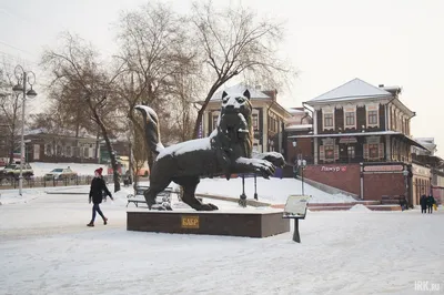 Иркутск под покрывалом снега: Зимние изображения