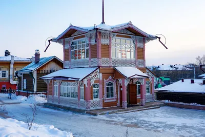 Зимние уголки Иркутска: Высококачественные фотографии
