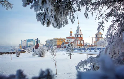Иркутск в зимнем великолепии: Фото для любителей города