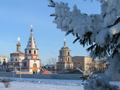 Зимний вихрь Иркутска: Фото и изображения для выбора