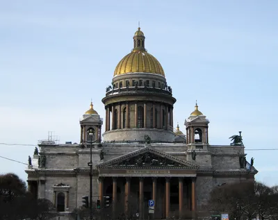 Исаакиевский собор зимой: Фото для скачивания в высоком разрешении