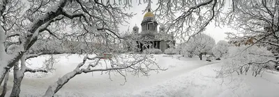 Фото Исаакиевского собора зимой: Очарование холодного воздуха