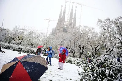 Фотографии зимних чудес Испании: Выберите свой идеальный формат