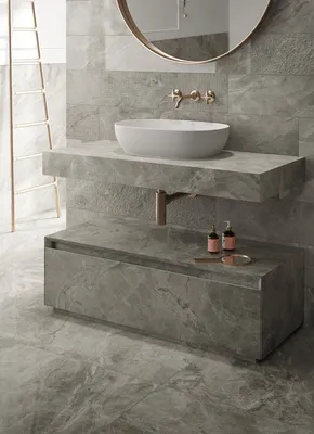 Фотографии ванной комнаты с испанской плиткой: вдохновение для минималистического дизайна