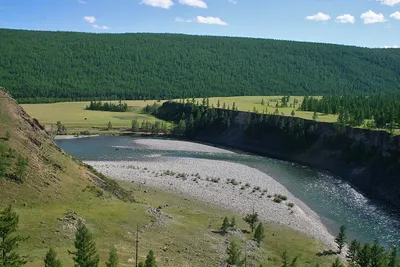 Фотография истока реки Оки в 4K разрешении