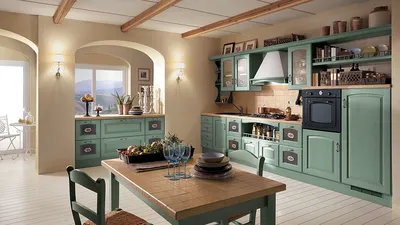 Фото итальянских кухонь Scavolini в формате PNG