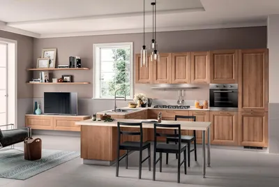 Фотографии кухонь Scavolini: лучшие изображения