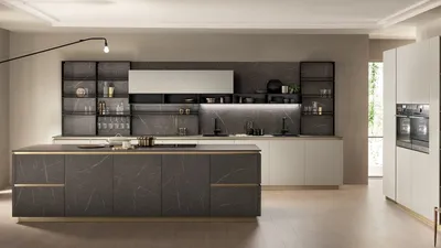 Скачать бесплатно фото итальянских кухонь Scavolini