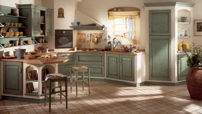 Фото итальянских кухонь Scavolini для вдохновения