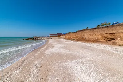Природная красота Юрьевка пляжа на фото