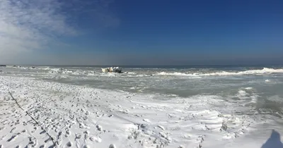 Закат на берегу Юрмальского моря