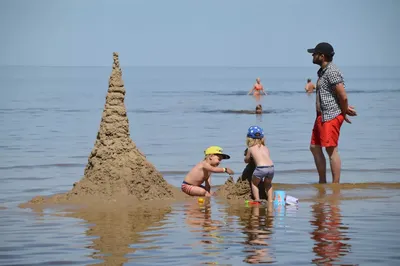 Застывшие моменты Юрмальского моря